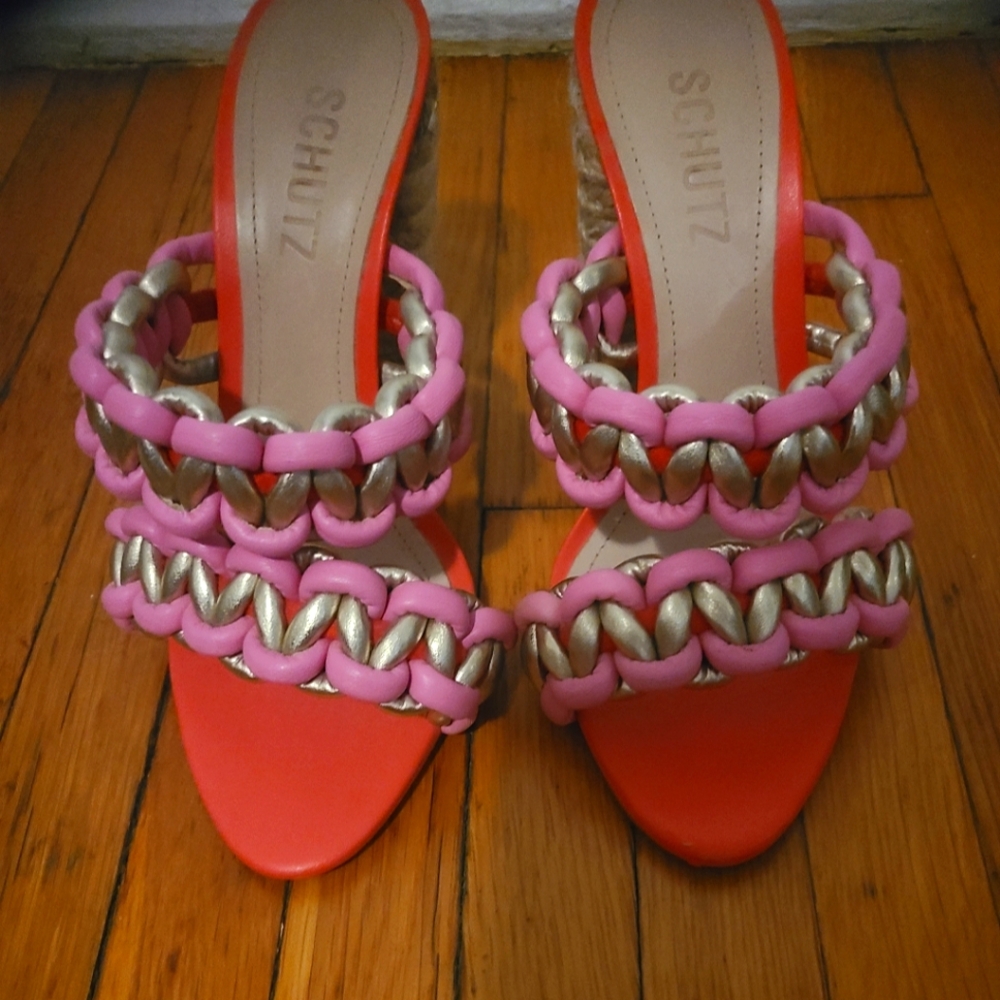 Schutz Strapless Heels, EUC - Picture 3 of 5